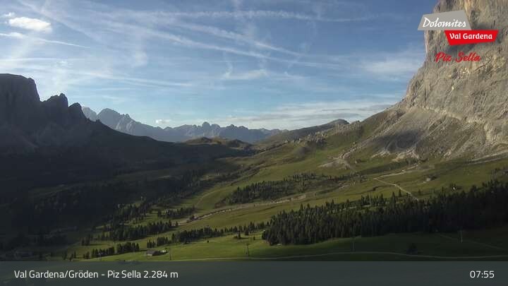 Archiv Foto Webcam Gröden - Piz Sella