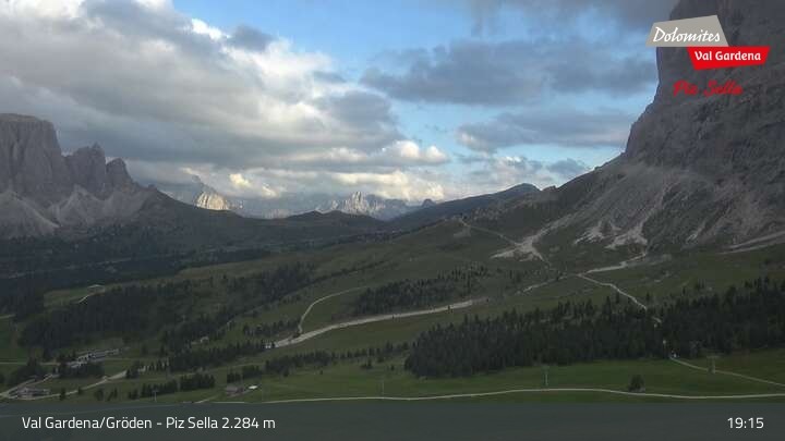 Archiv Foto Webcam Gröden - Piz Sella