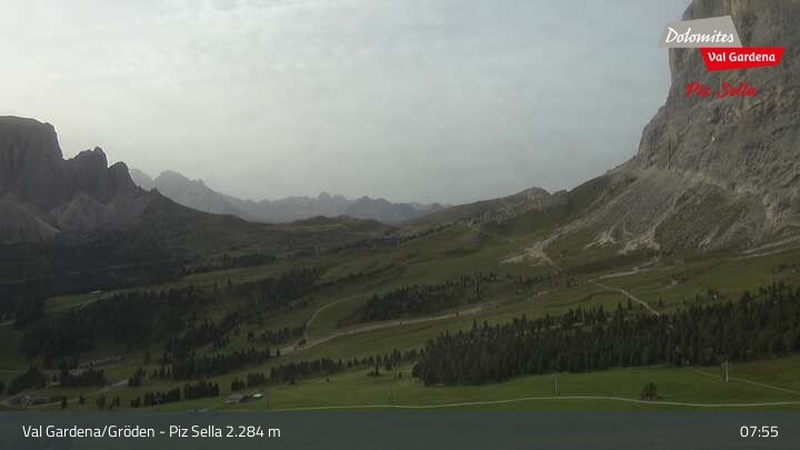 Archived image Webcam Val Gardena - Piz Sella