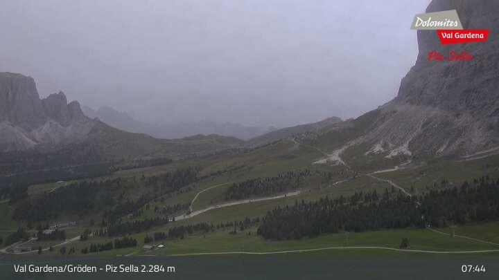 Archiv Foto Webcam Gröden - Piz Sella