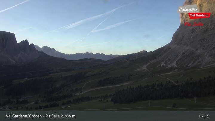 Archiv Foto Webcam Gröden - Piz Sella