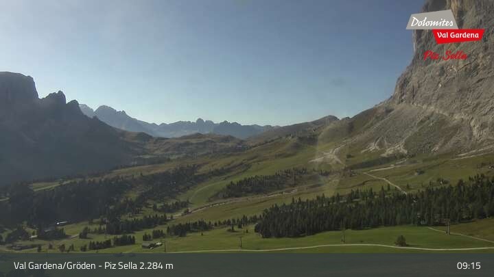 Archiv Foto Webcam Gröden - Piz Sella