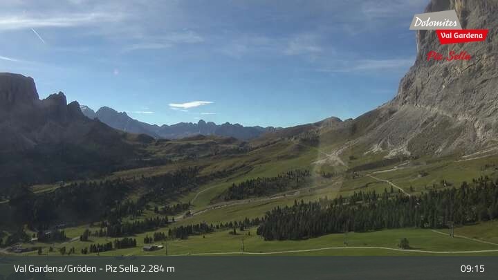 Archiv Foto Webcam Gröden - Piz Sella