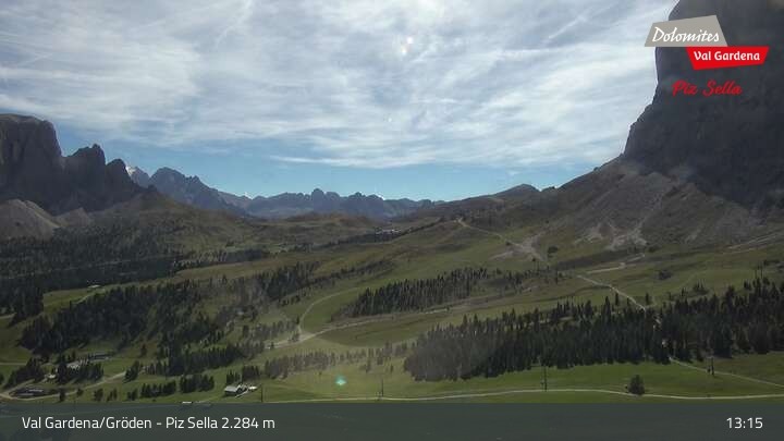 Archiv Foto Webcam Gröden - Piz Sella