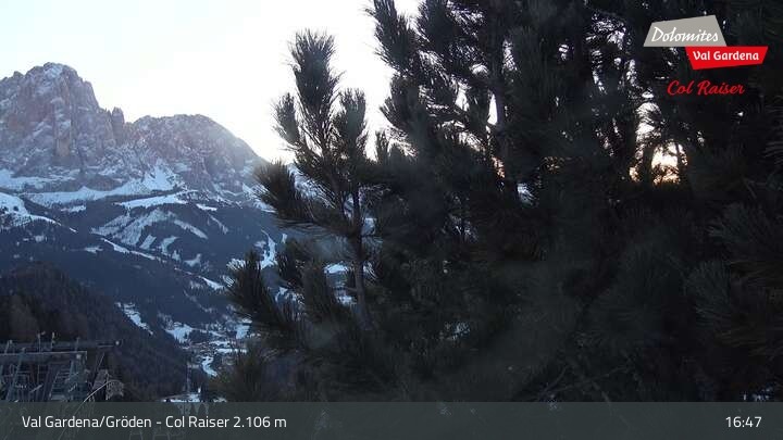 Archiv Foto Webcam Gröden - Col Raiser