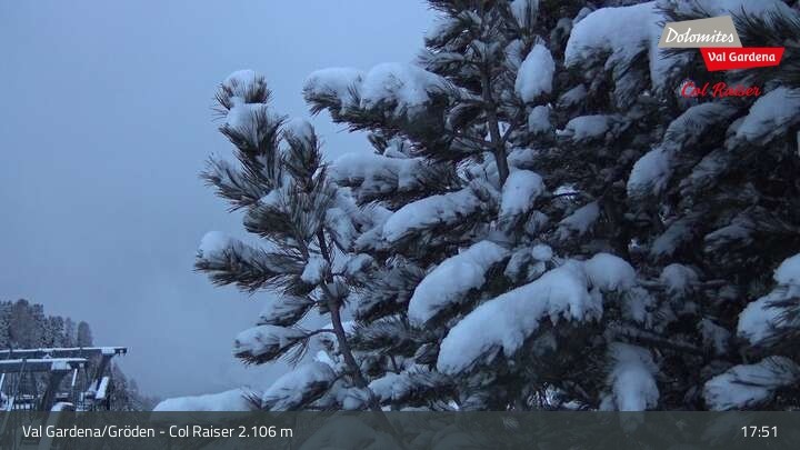 Archived image Webcam Col Raiser - Cal Gardena