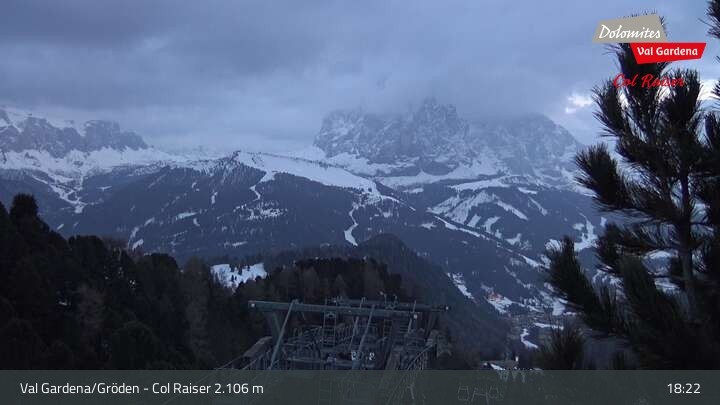 Archiv Foto Webcam Gröden - Col Raiser