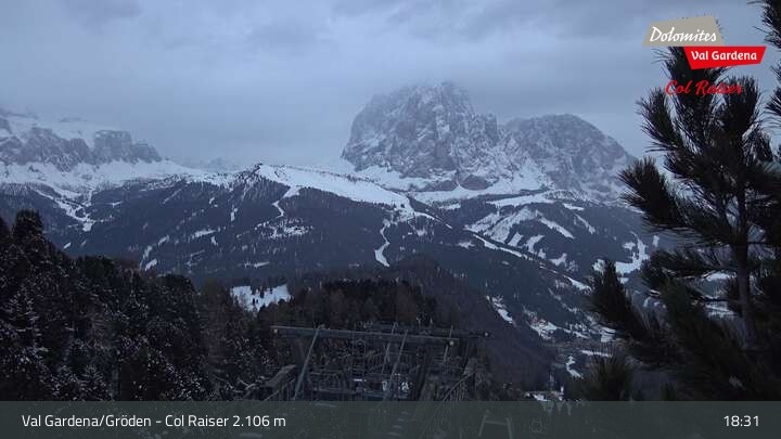 Archiv Foto Webcam Gröden - Col Raiser