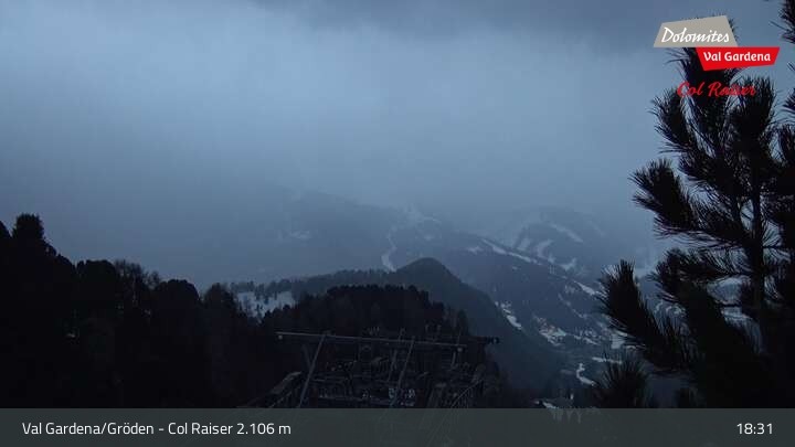 Archiv Foto Webcam Gröden - Col Raiser