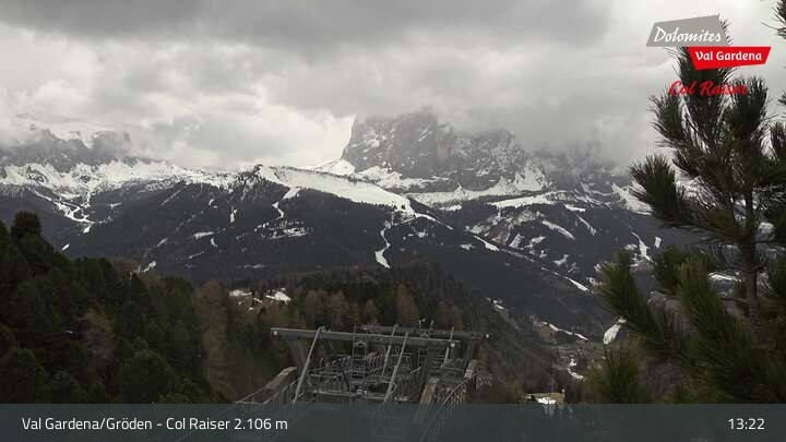 Archiv Foto Webcam Gröden - Col Raiser