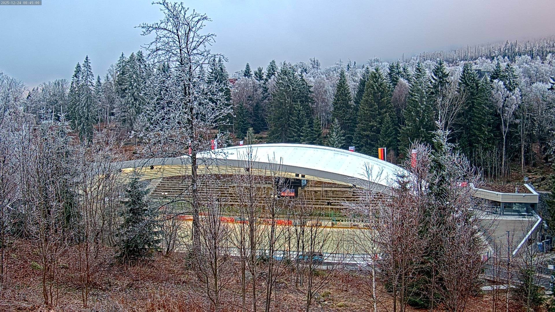 Archiv Foto Webcam Schierke: Blick zur Multifunktionsarena