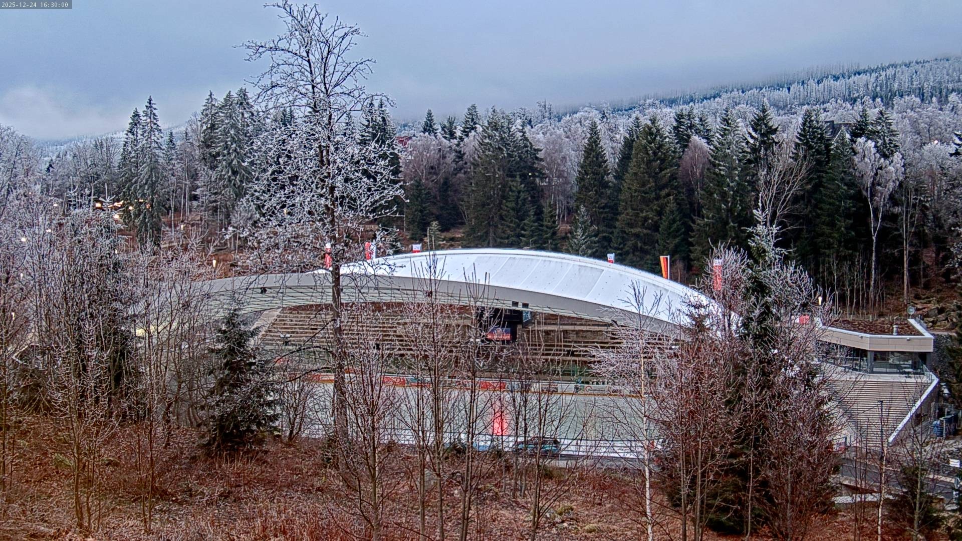 Archiv Foto Webcam Schierke: Blick zur Multifunktionsarena