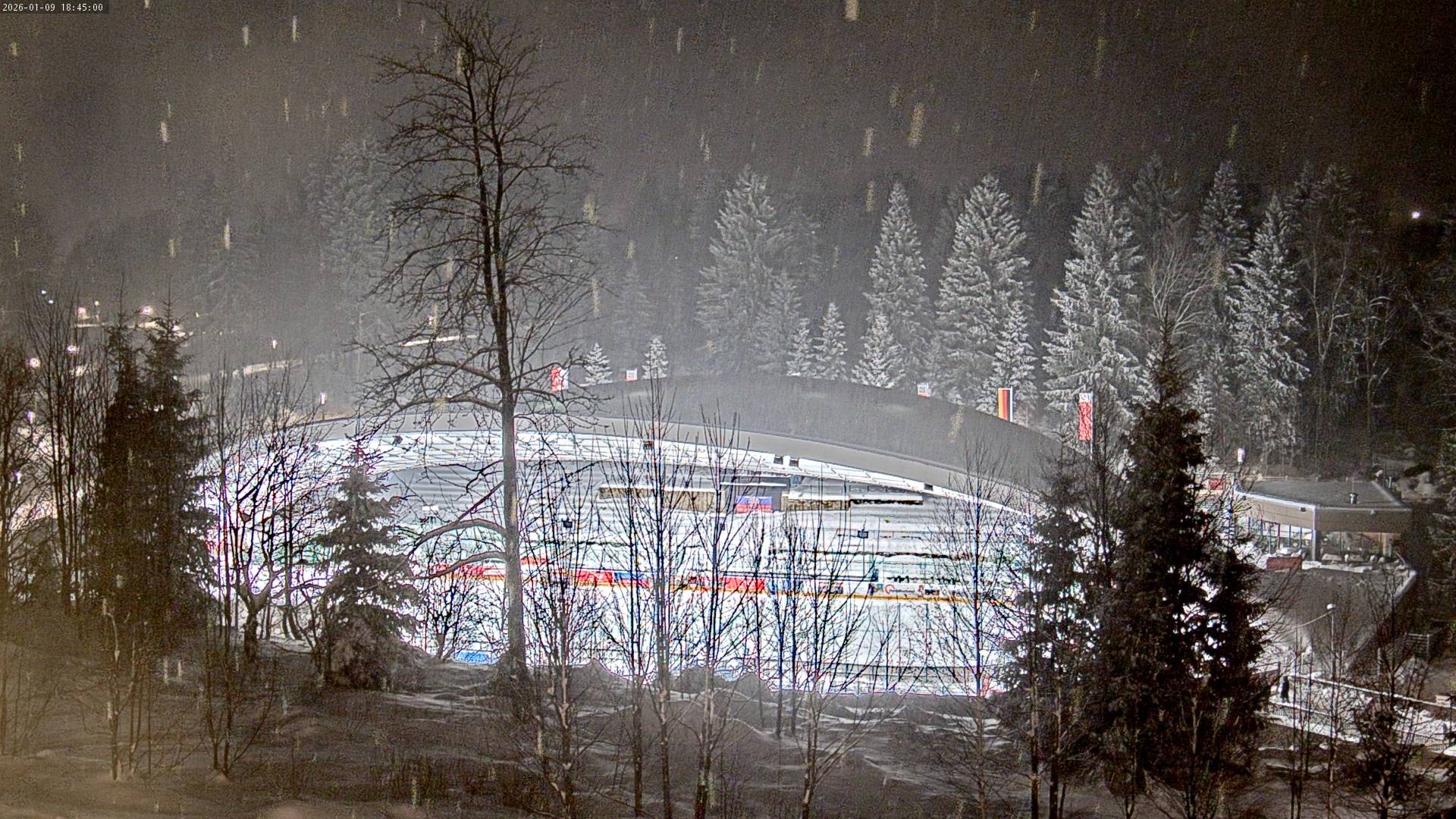 Archiv Foto Webcam Schierke: Blick zur Multifunktionsarena