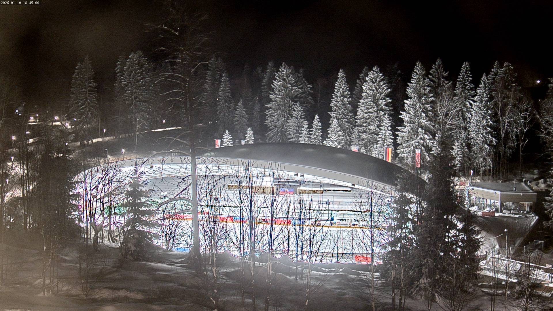 Archiv Foto Webcam Schierke: Blick zur Multifunktionsarena