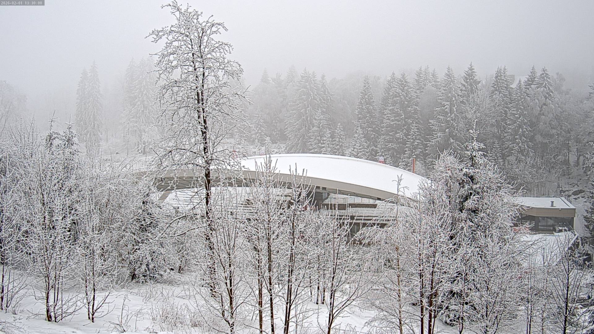 Archiv Foto Webcam Schierke: Blick zur Multifunktionsarena