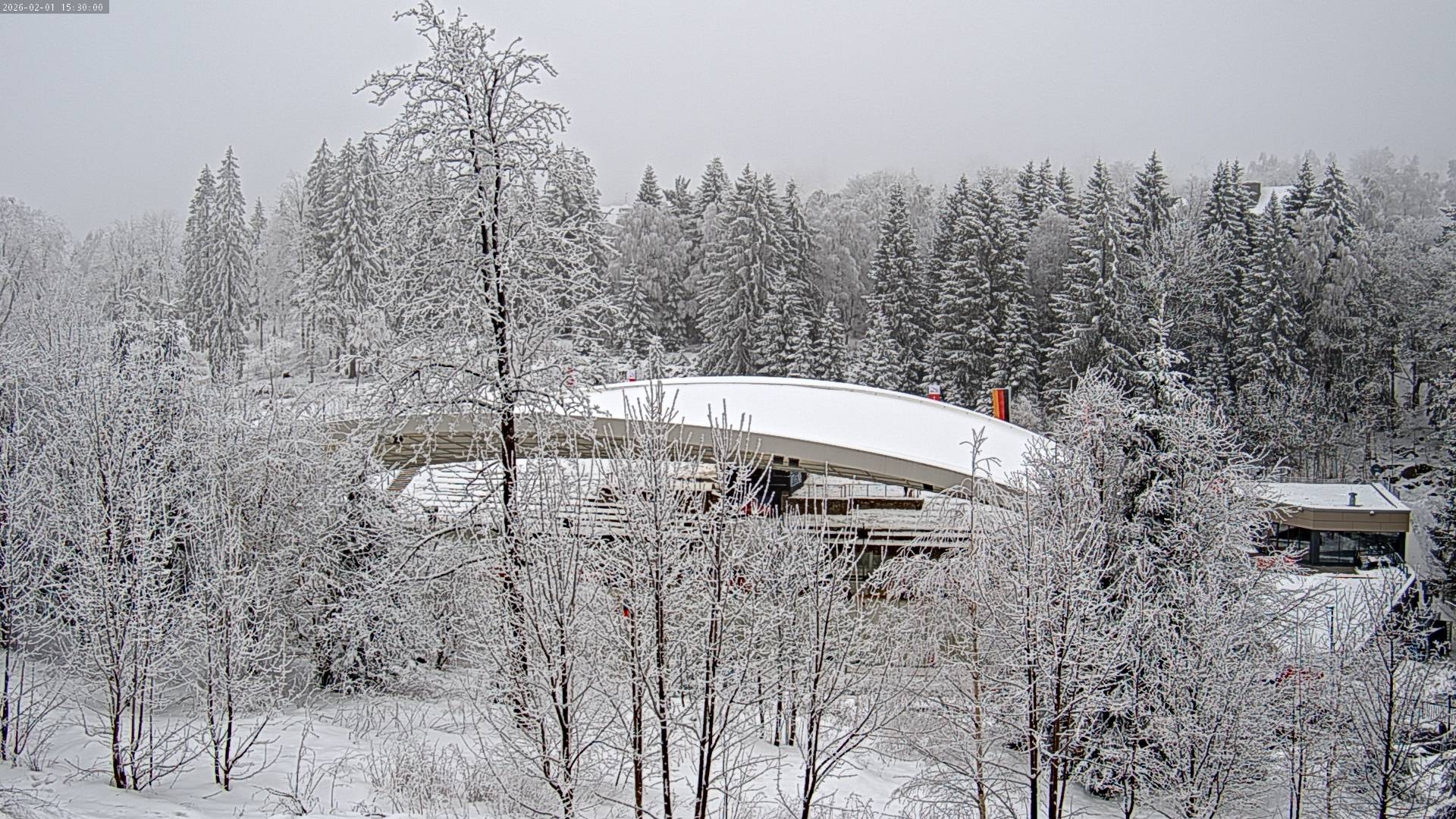 Archiv Foto Webcam Schierke: Blick zur Multifunktionsarena