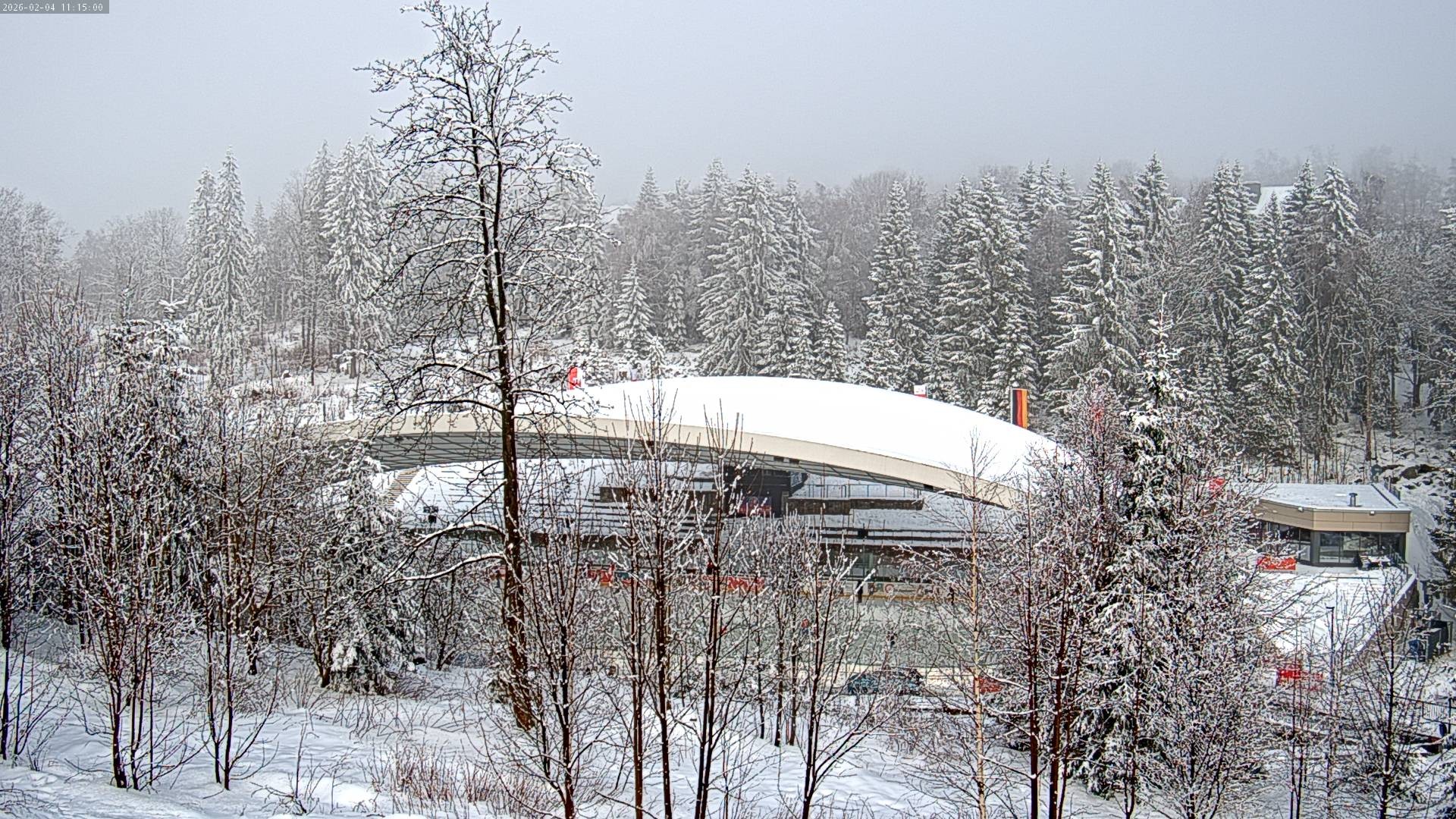 Archiv Foto Webcam Schierke: Blick zur Multifunktionsarena