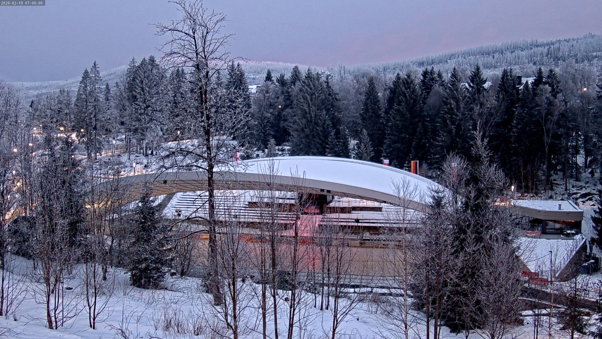 Archiv Foto Webcam Schierke: Blick zur Multifunktionsarena