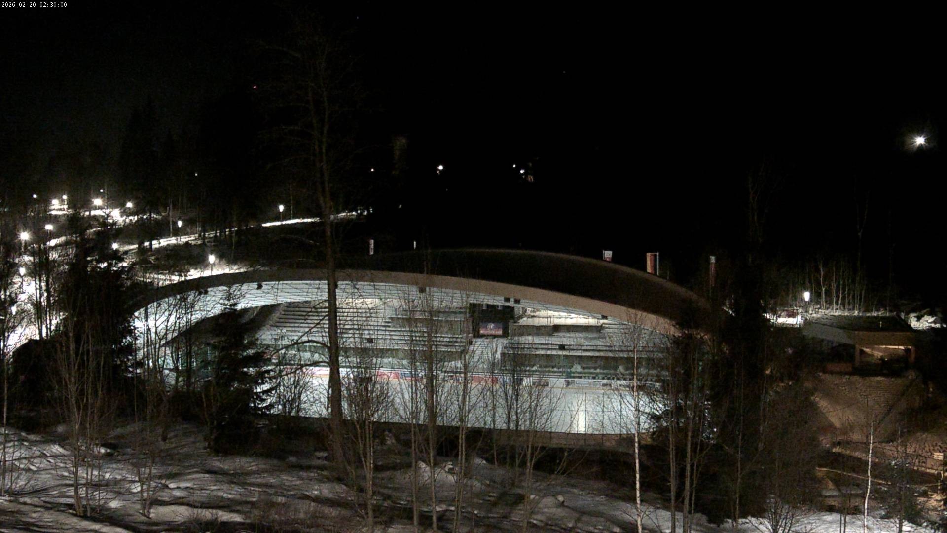 Archiv Foto Webcam Schierke: Blick zur Multifunktionsarena