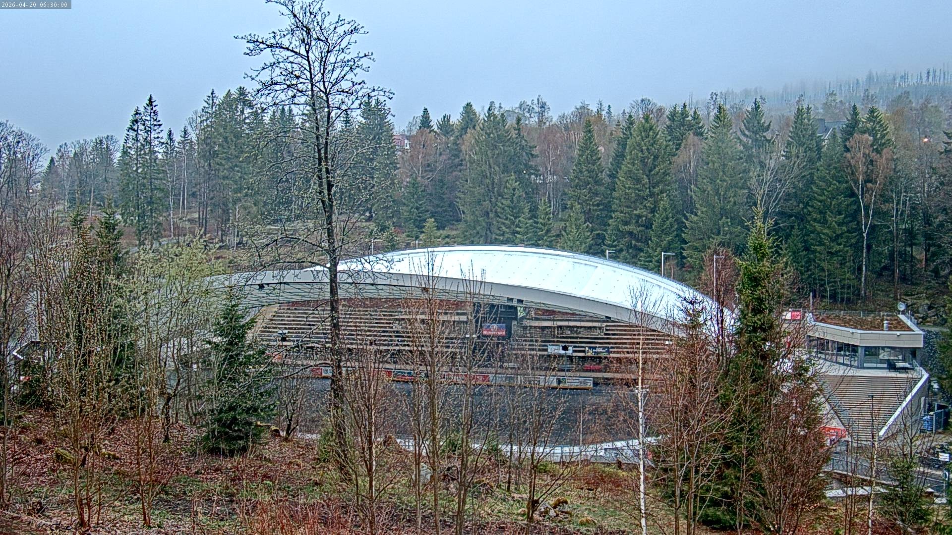 Archiv Foto Webcam Schierke: Blick zur Multifunktionsarena