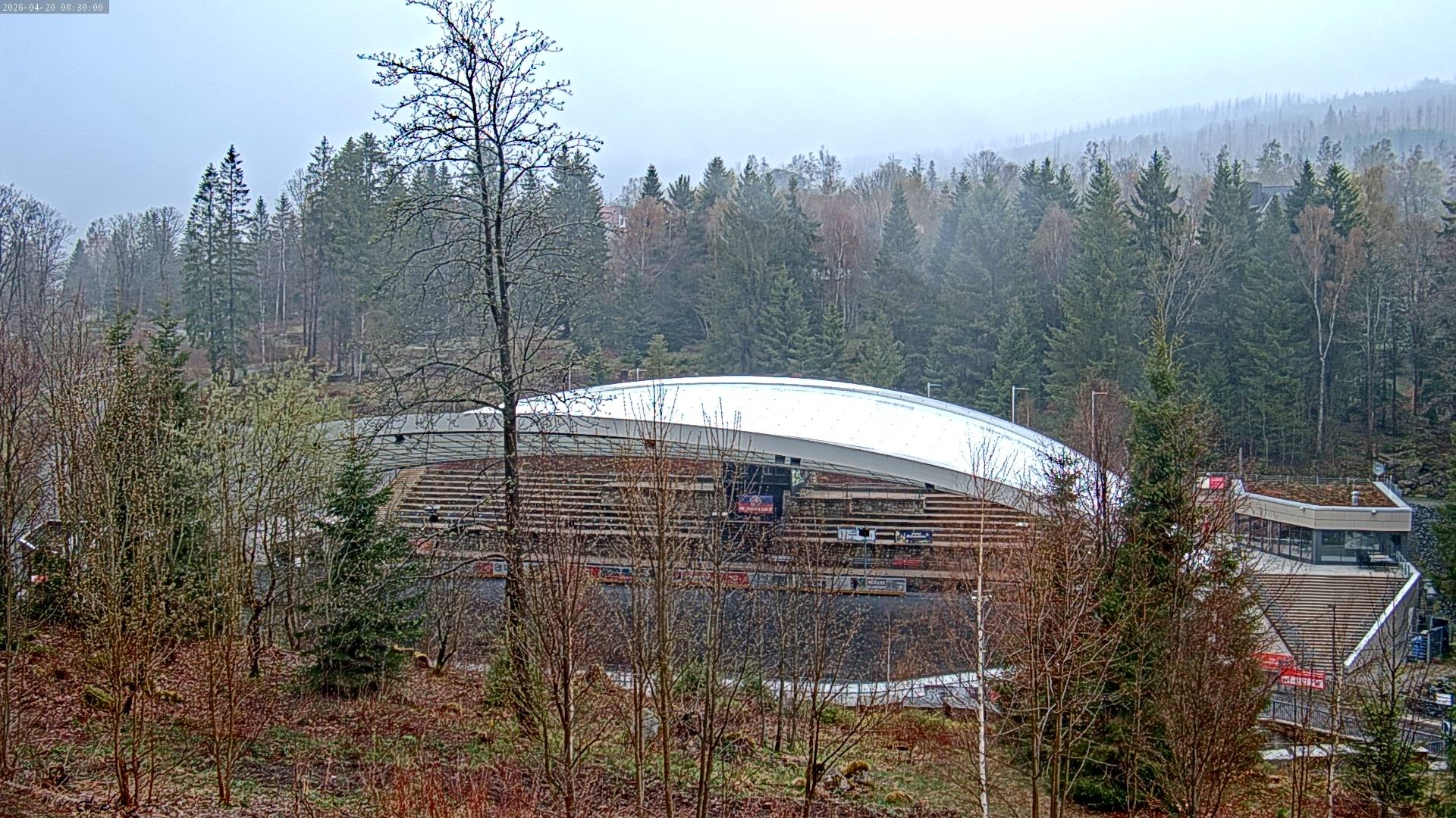 Archiv Foto Webcam Schierke: Blick zur Multifunktionsarena