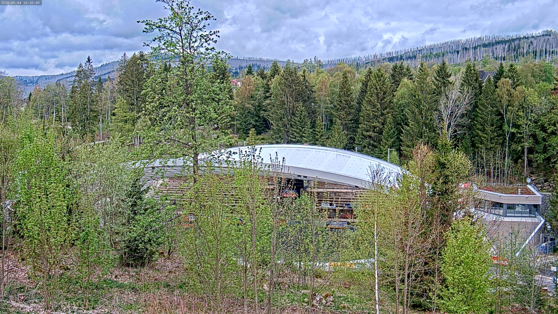 Archiv Foto Webcam Schierke: Blick zur Multifunktionsarena