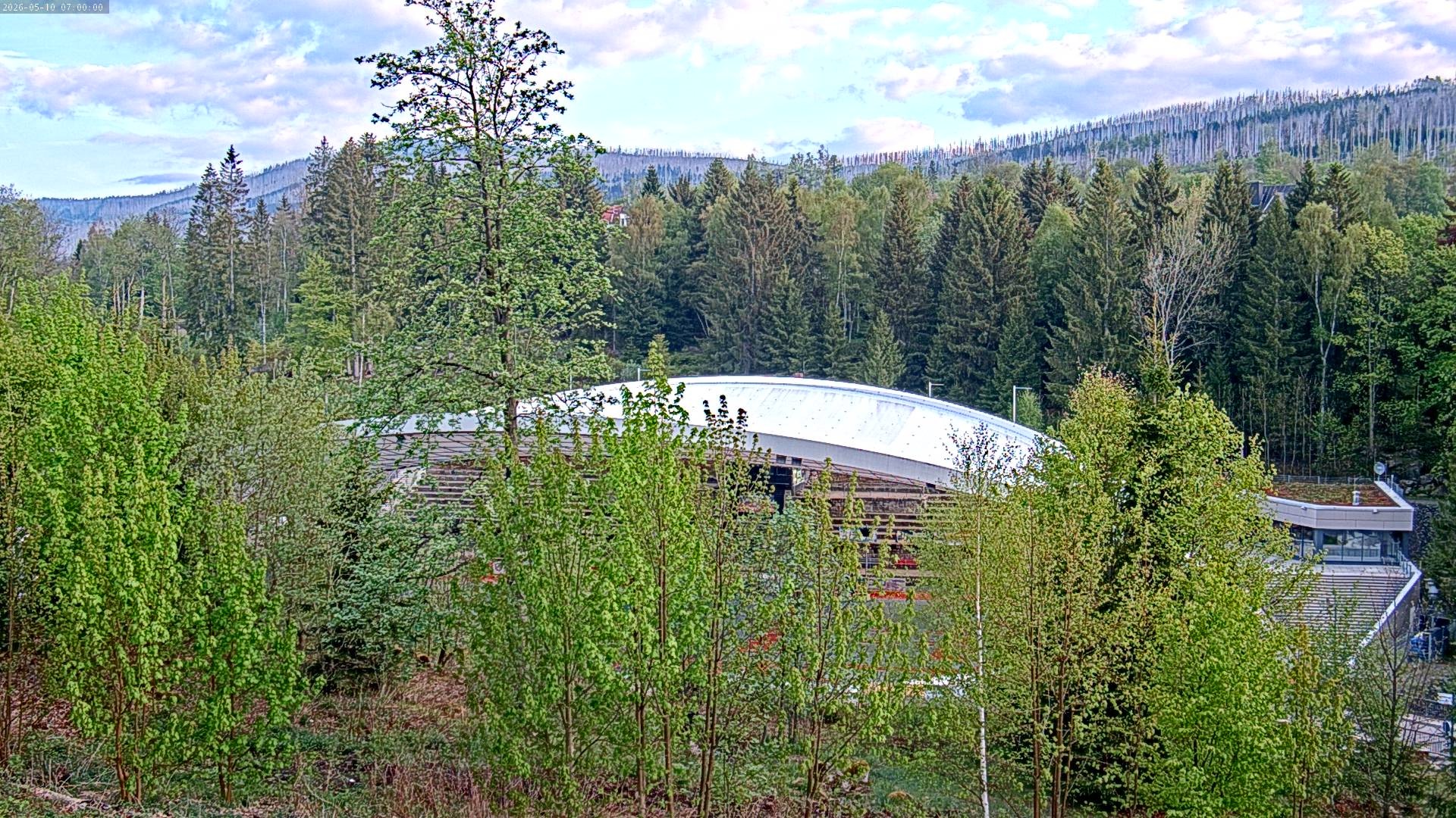 Archiv Foto Webcam Schierke: Blick zur Multifunktionsarena
