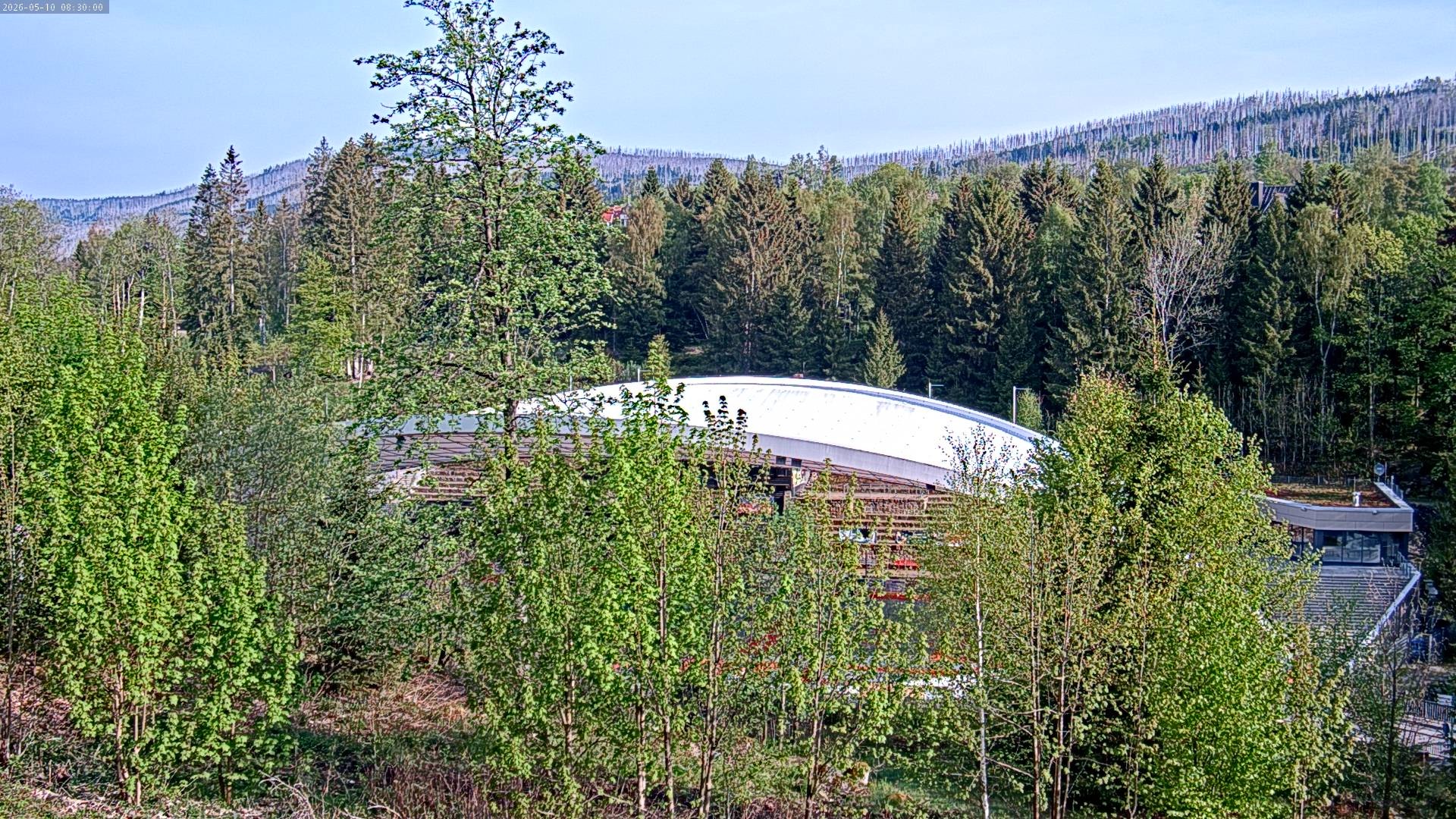 Archiv Foto Webcam Schierke: Blick zur Multifunktionsarena