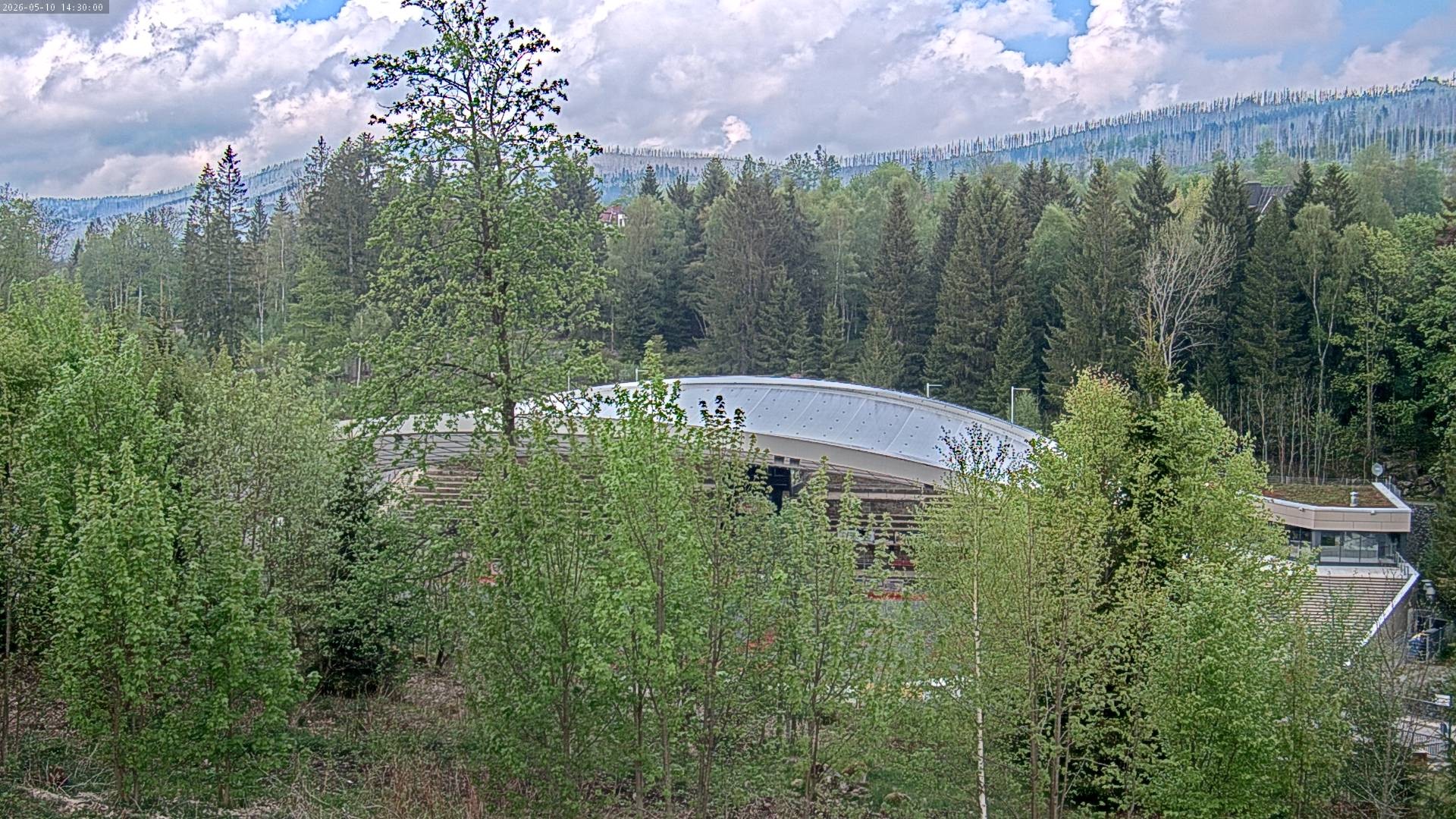 Archiv Foto Webcam Schierke: Blick zur Multifunktionsarena