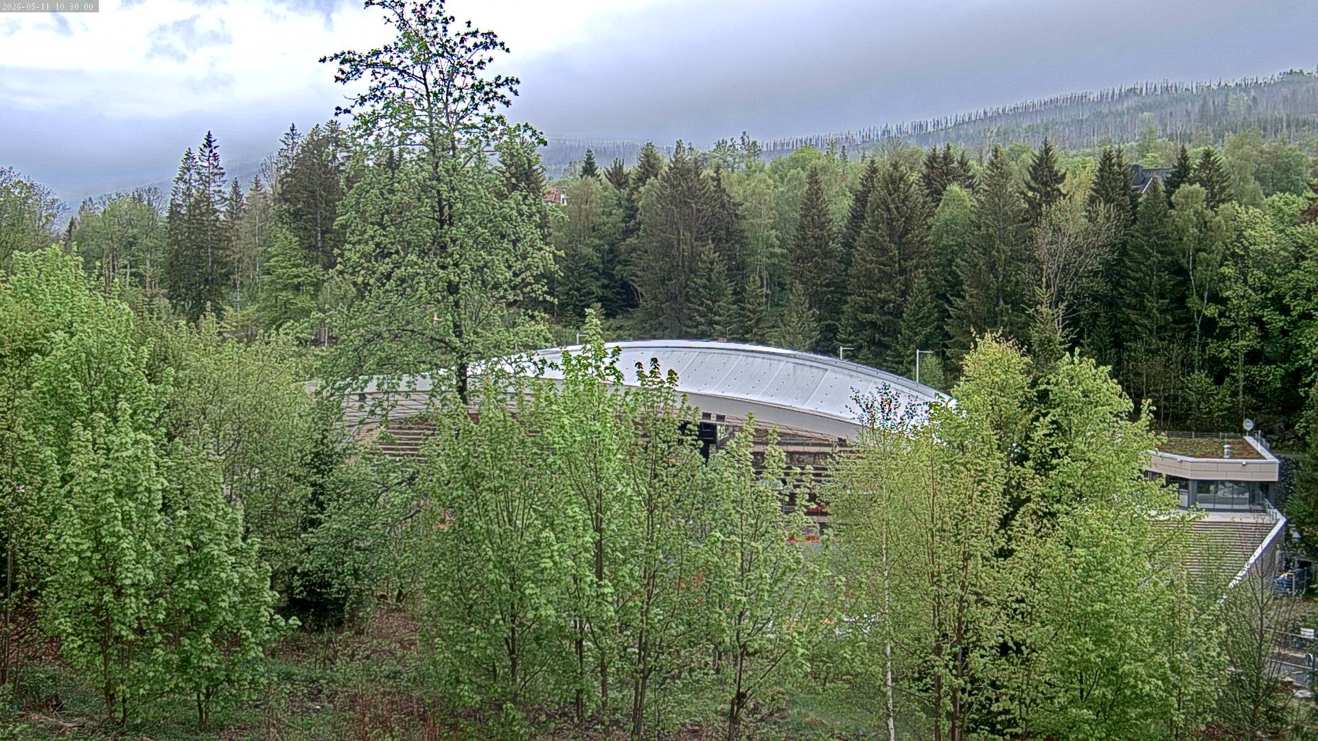 Archiv Foto Webcam Schierke: Blick zur Multifunktionsarena