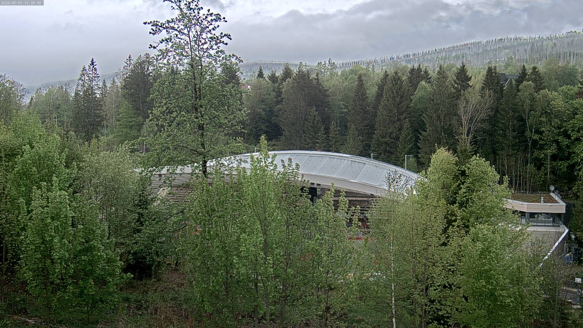 Archiv Foto Webcam Schierke: Blick zur Multifunktionsarena