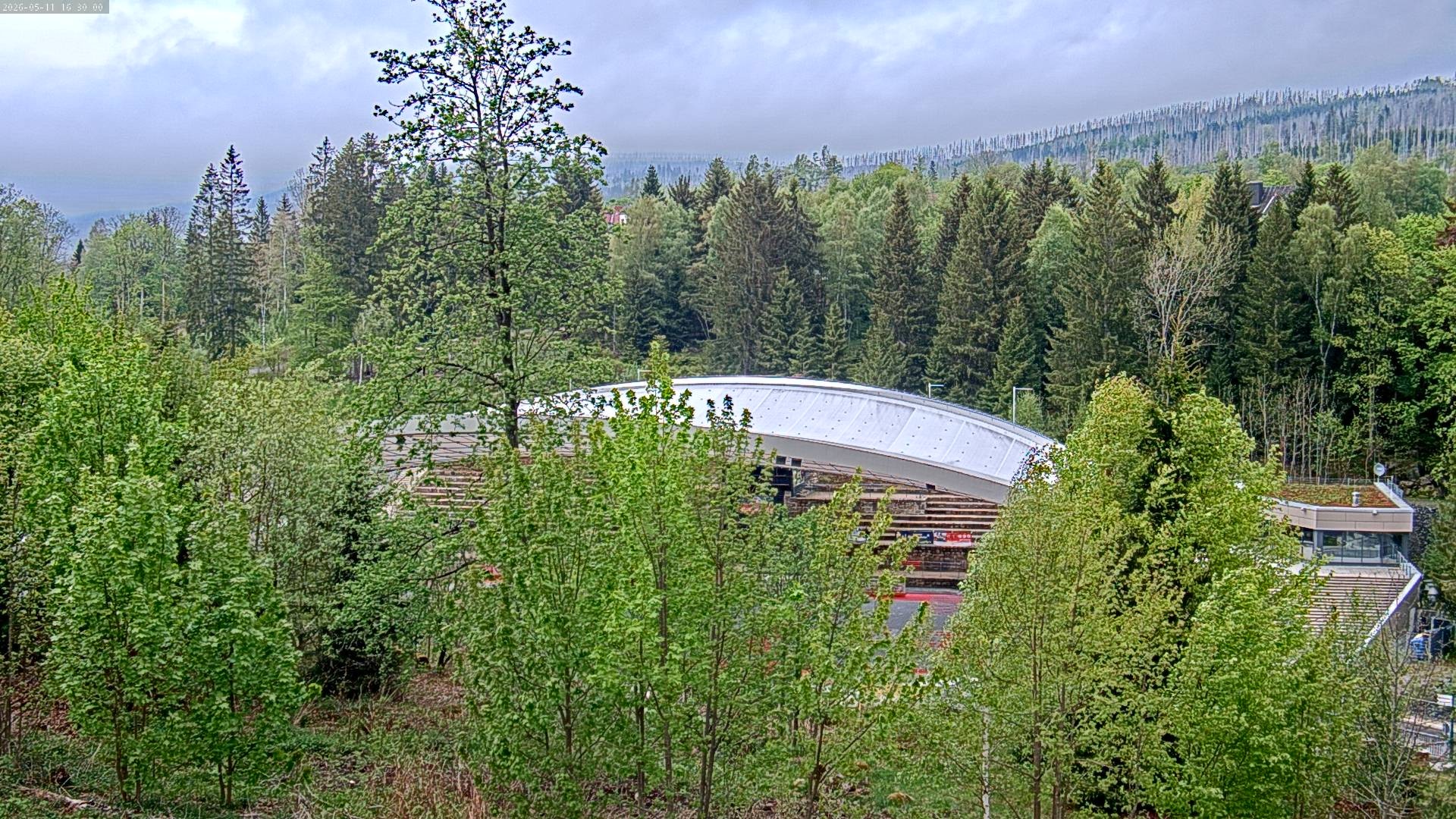 Archiv Foto Webcam Schierke: Blick zur Multifunktionsarena