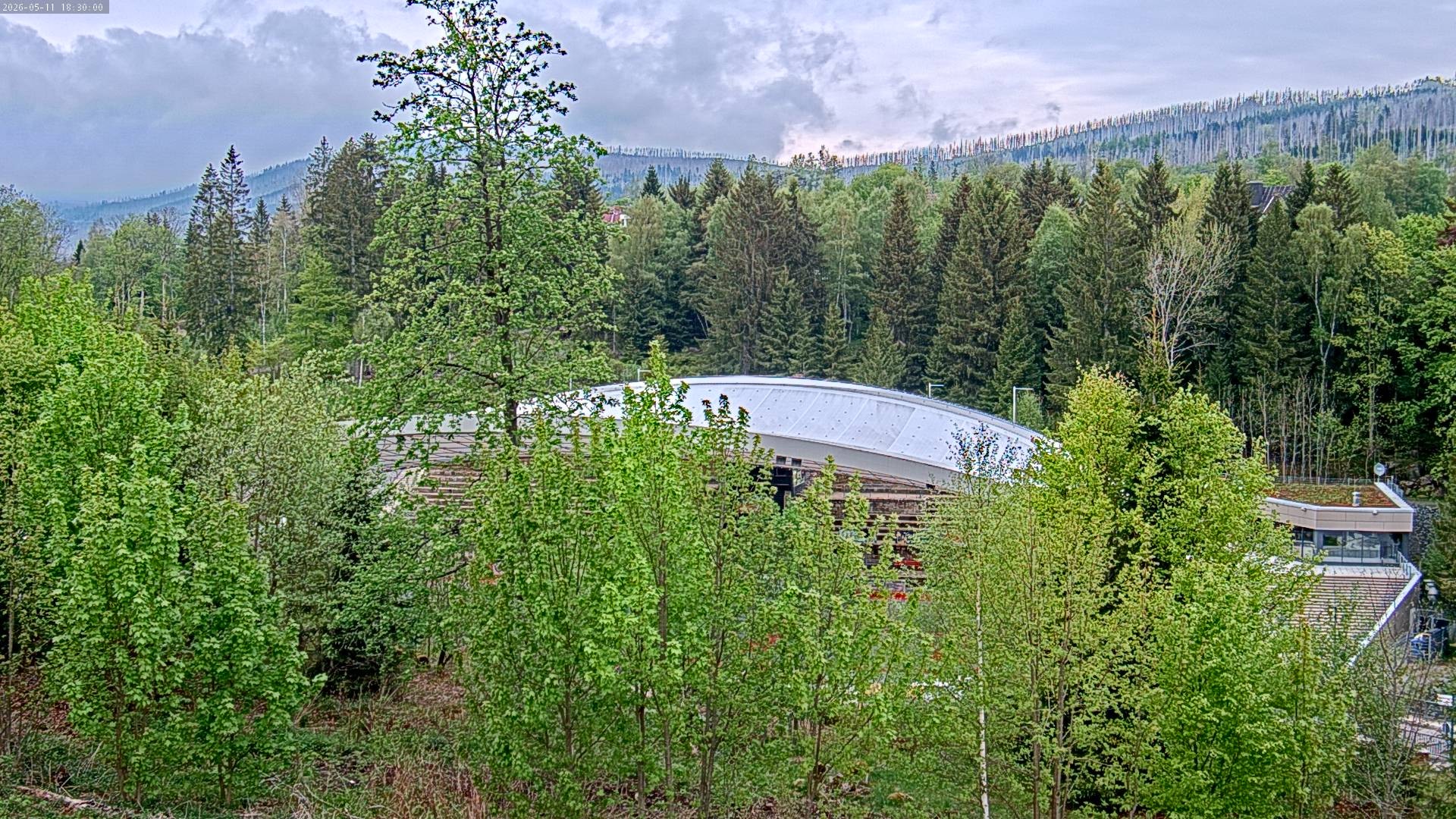 Archiv Foto Webcam Schierke: Blick zur Multifunktionsarena