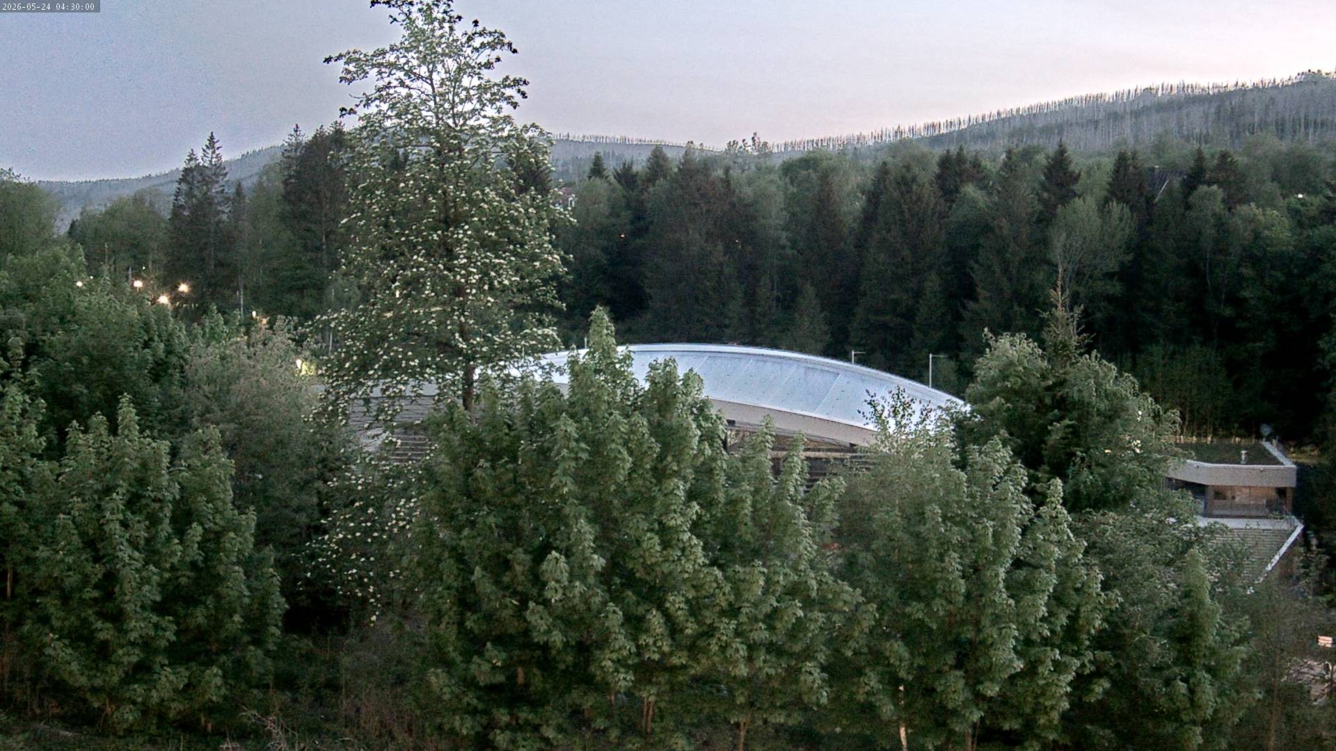 Archiv Foto Webcam Schierke: Blick zur Multifunktionsarena