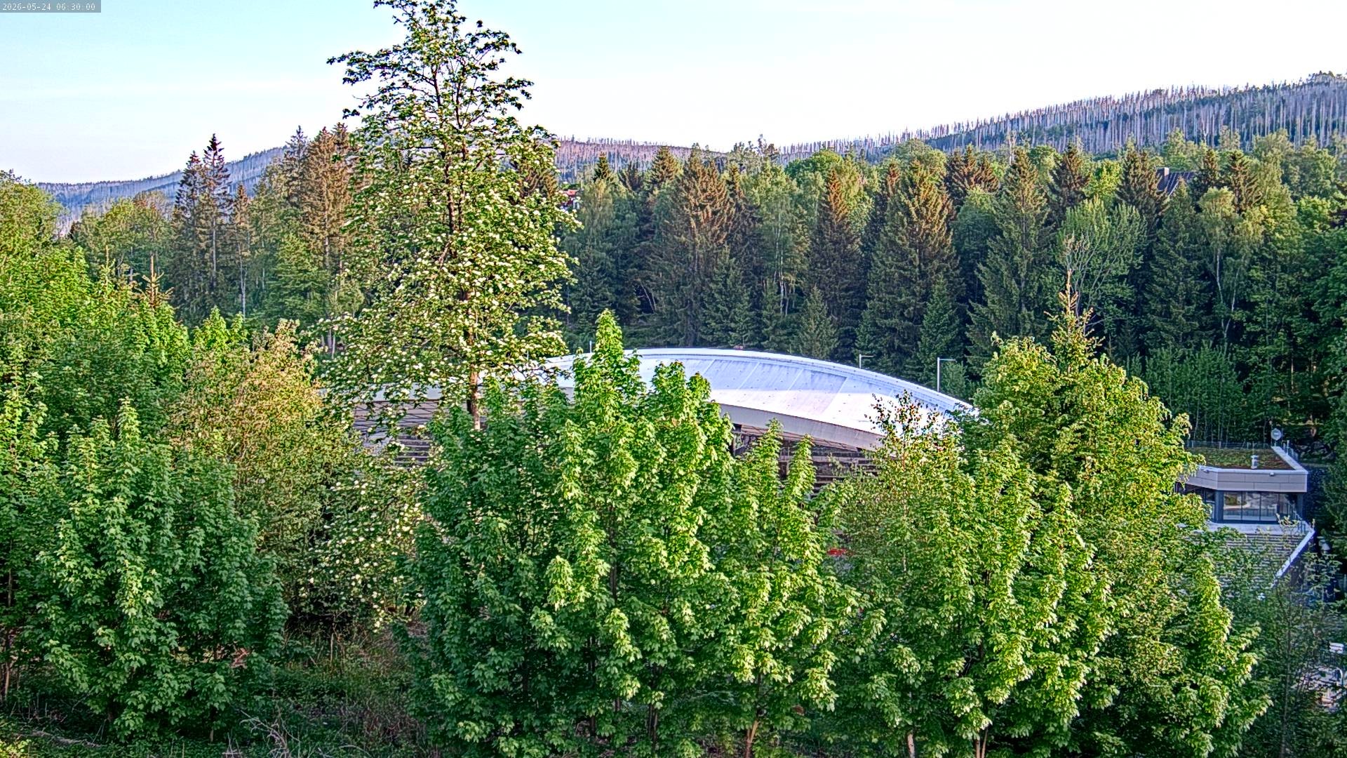 Archiv Foto Webcam Schierke: Blick zur Multifunktionsarena