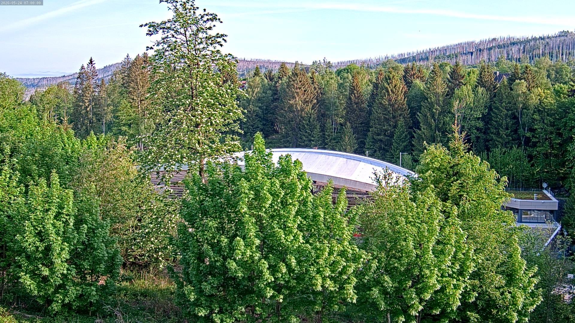Archiv Foto Webcam Schierke: Blick zur Multifunktionsarena