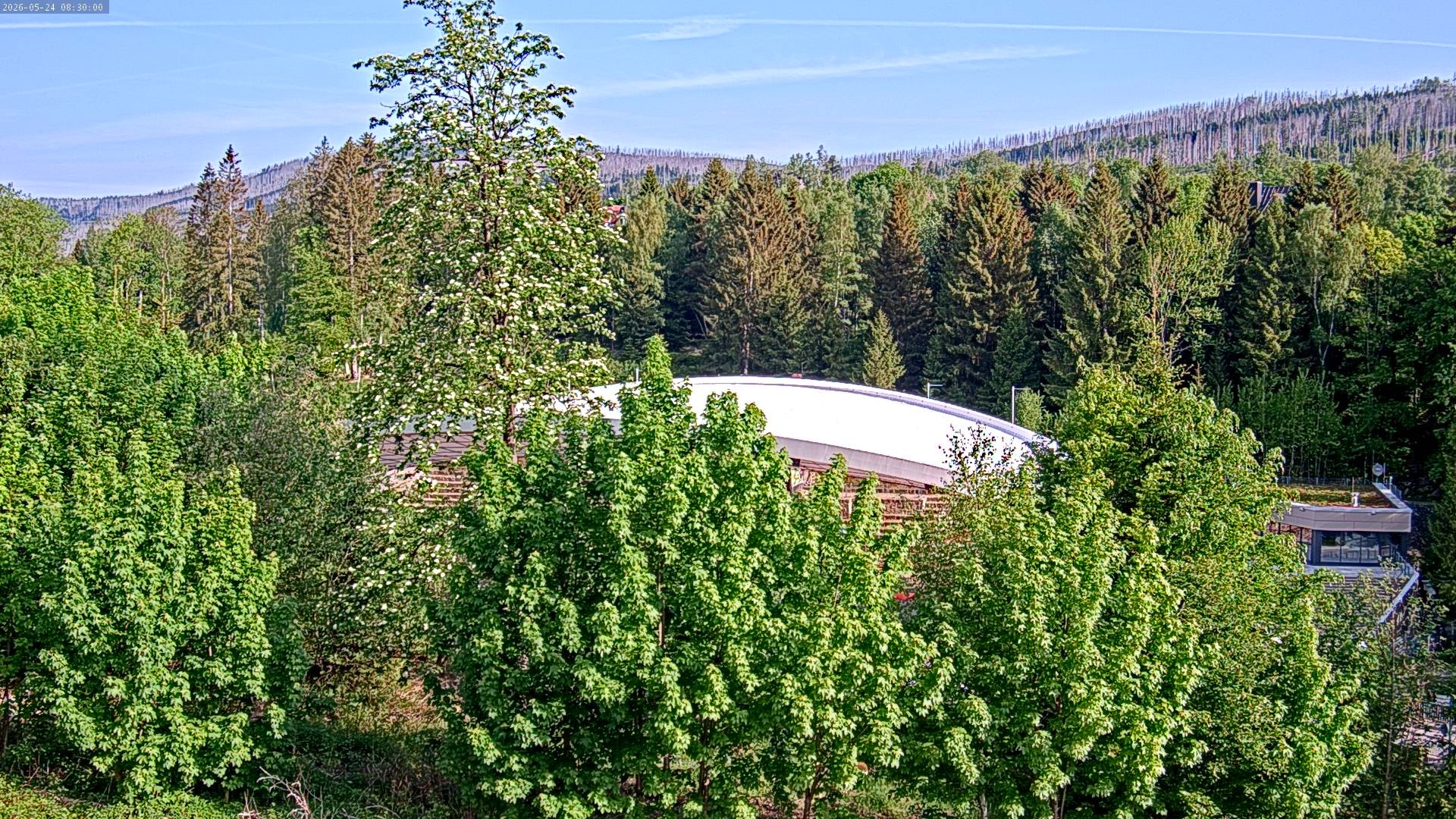 Archiv Foto Webcam Schierke: Blick zur Multifunktionsarena