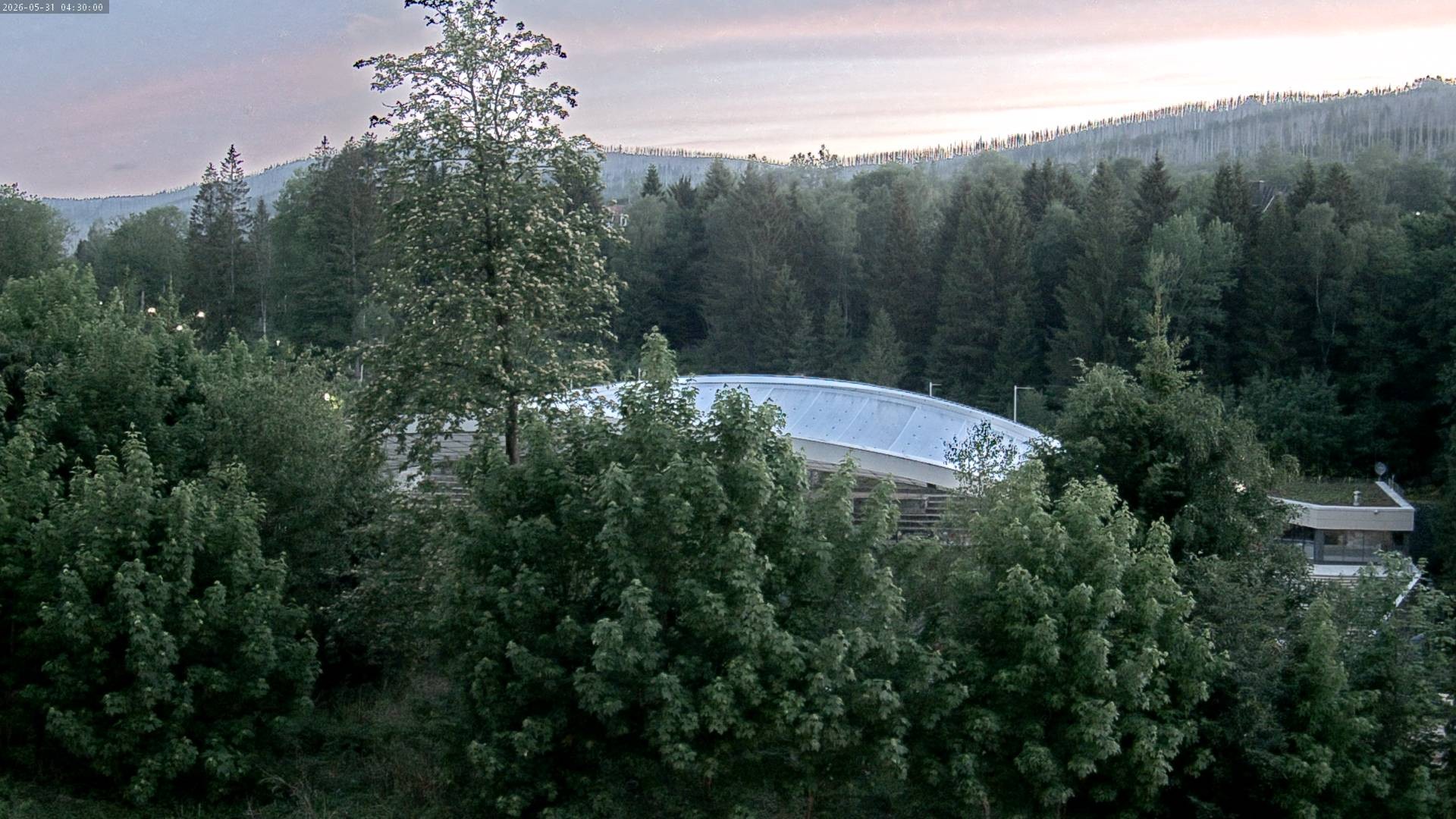 Archiv Foto Webcam Schierke: Blick zur Multifunktionsarena