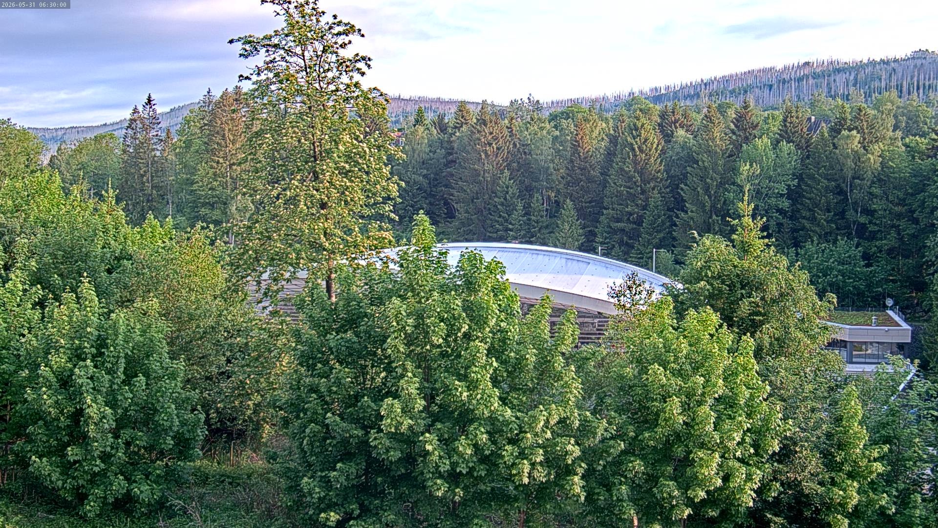 Archiv Foto Webcam Schierke: Blick zur Multifunktionsarena