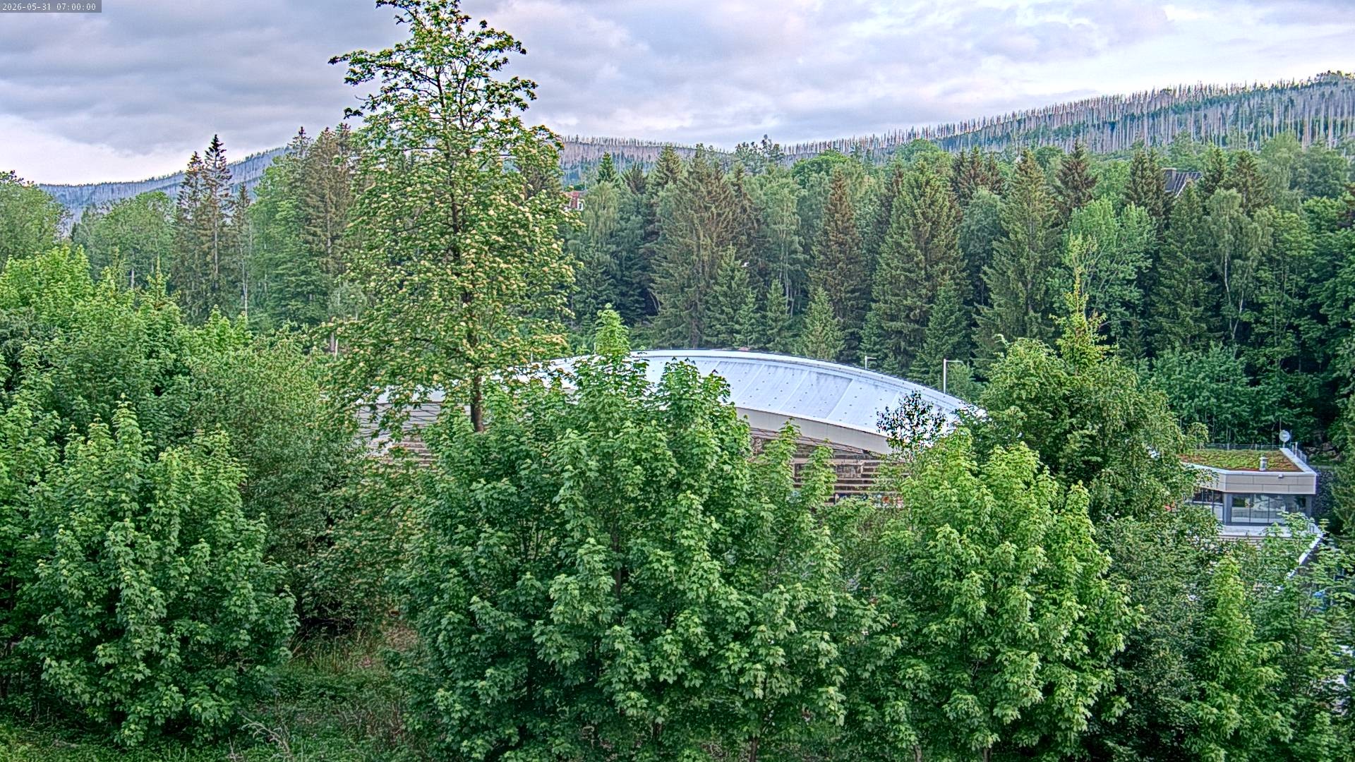 Archiv Foto Webcam Schierke: Blick zur Multifunktionsarena