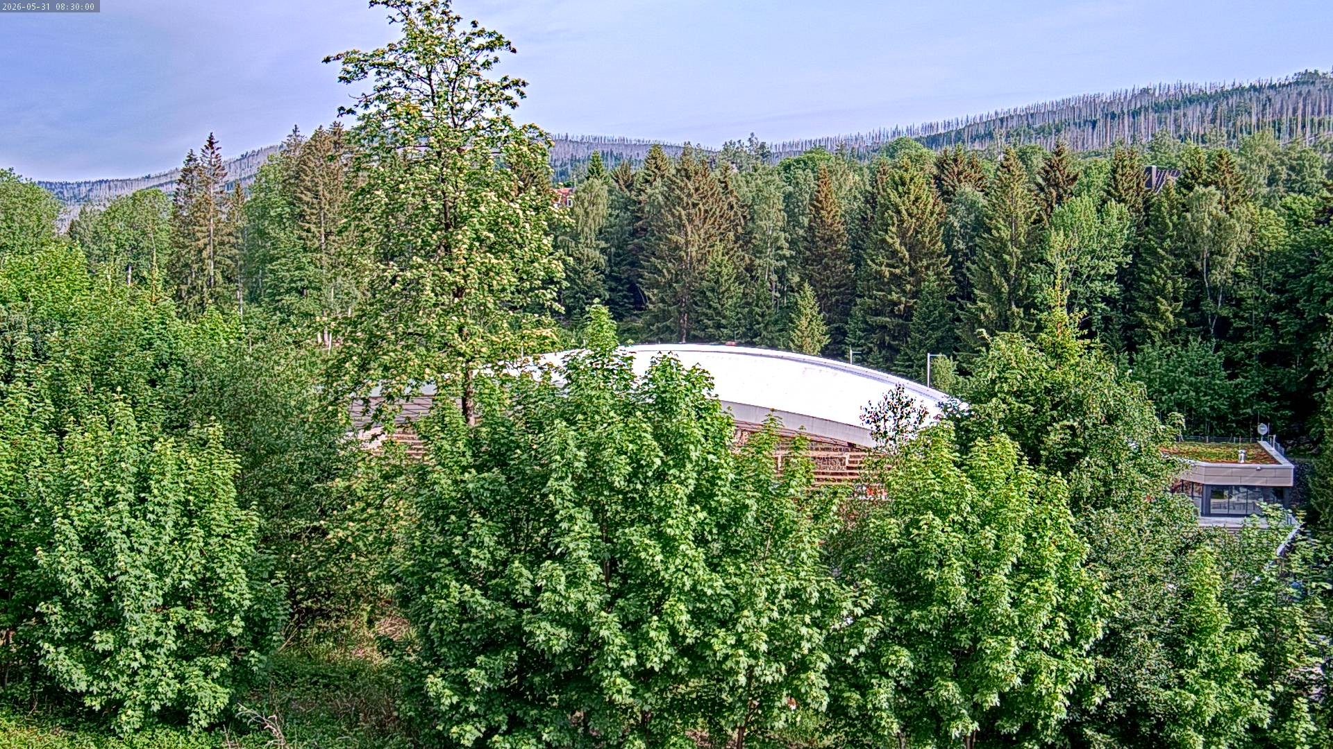 Archiv Foto Webcam Schierke: Blick zur Multifunktionsarena