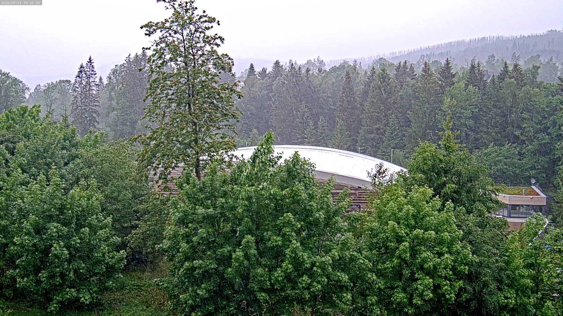 Archiv Foto Webcam Schierke: Blick zur Multifunktionsarena