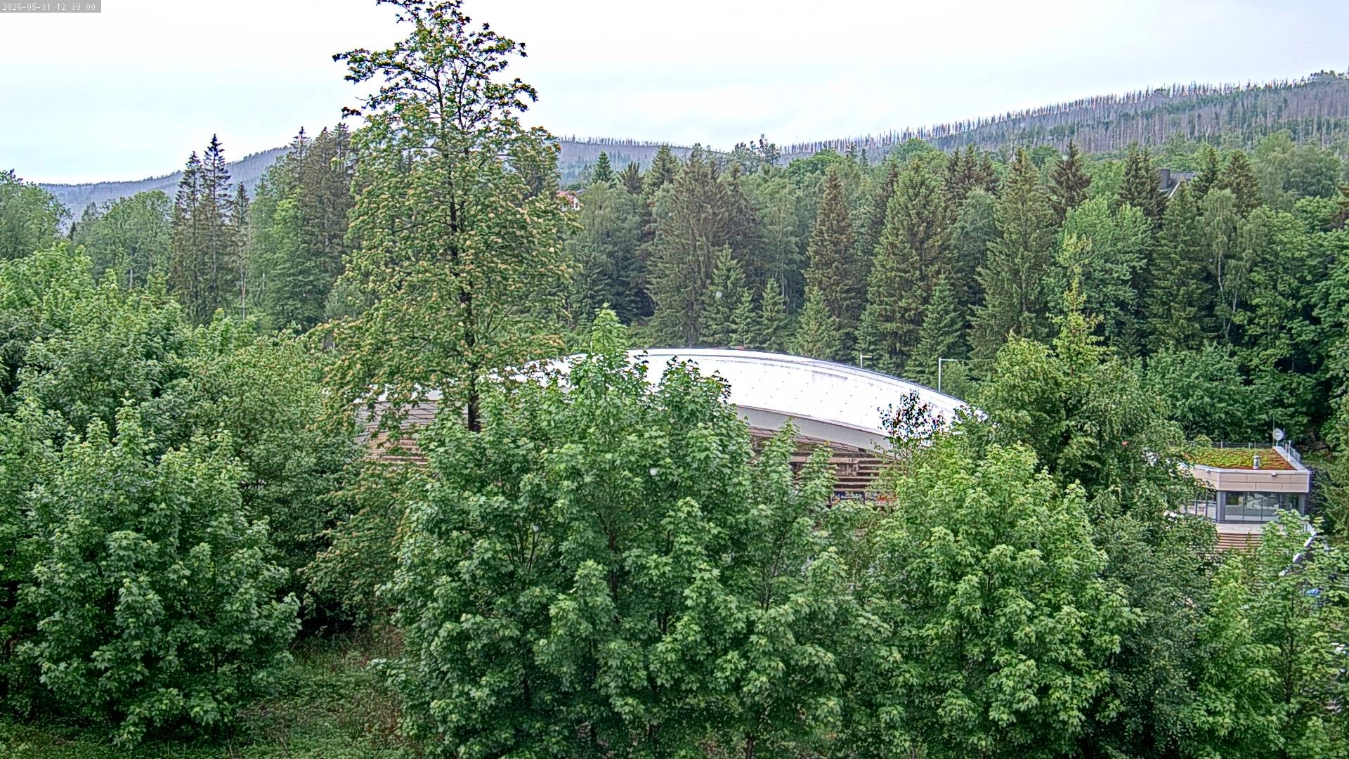 Archiv Foto Webcam Schierke: Blick zur Multifunktionsarena