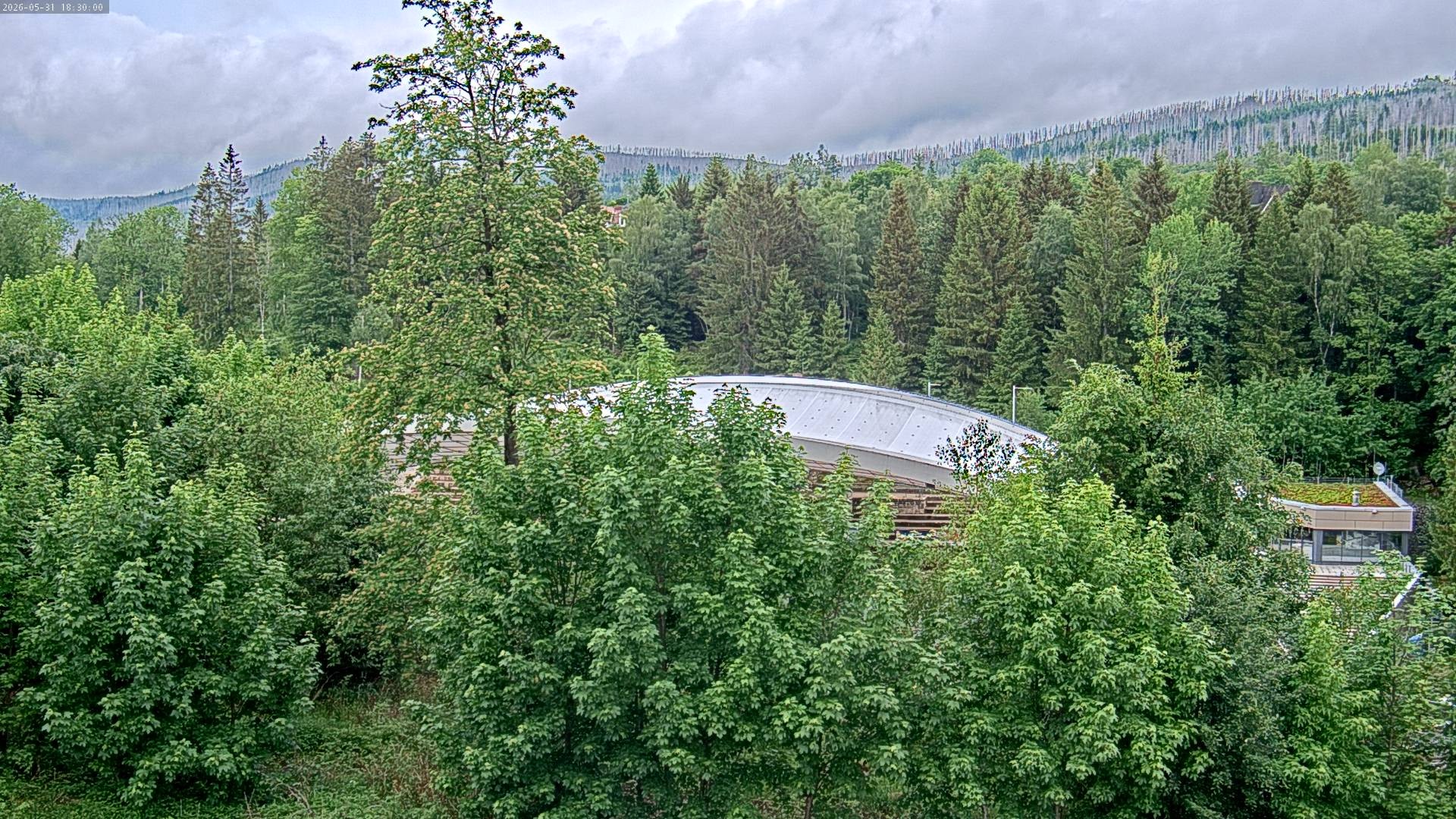 Archiv Foto Webcam Schierke: Blick zur Multifunktionsarena