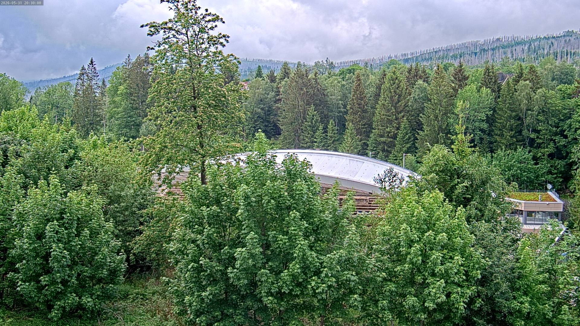 Archiv Foto Webcam Schierke: Blick zur Multifunktionsarena