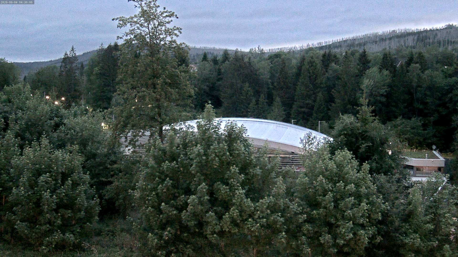 Archiv Foto Webcam Schierke: Blick zur Multifunktionsarena