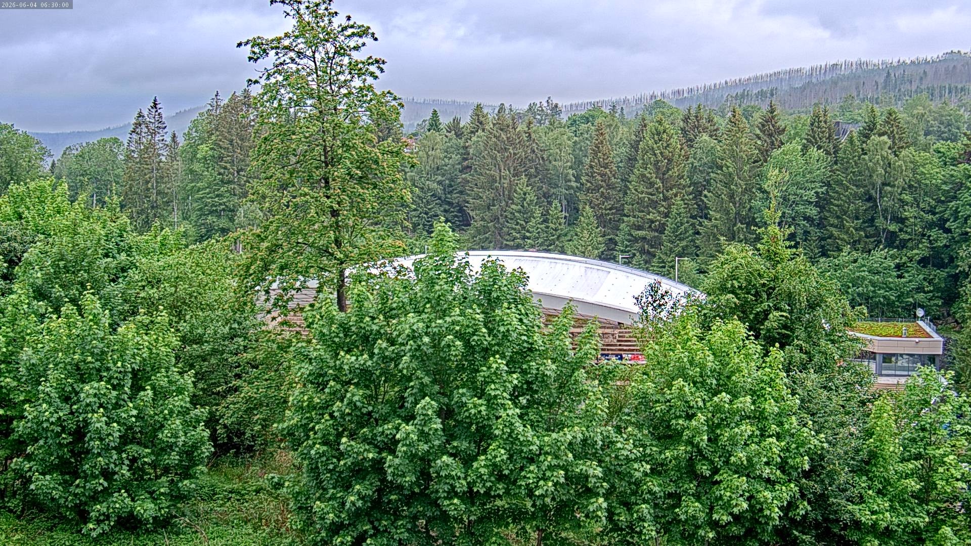 Archiv Foto Webcam Schierke: Blick zur Multifunktionsarena