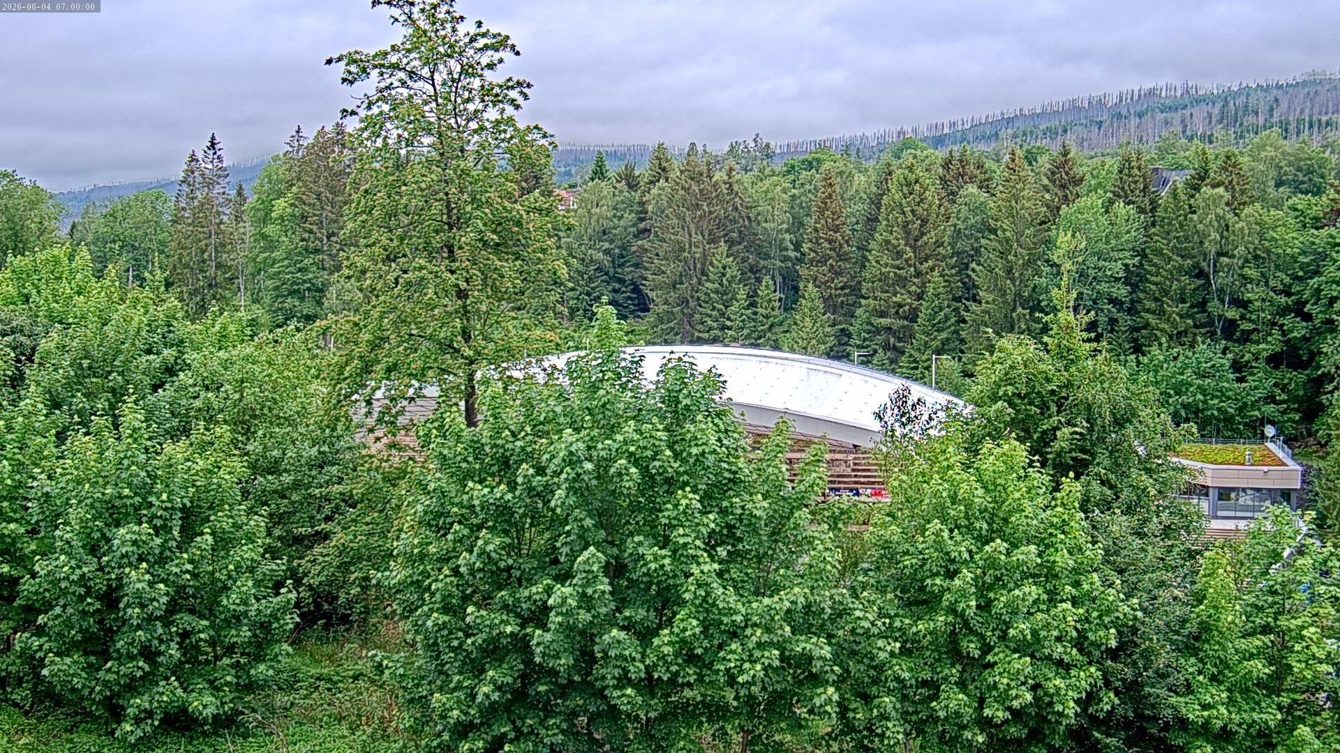 Archiv Foto Webcam Schierke: Blick zur Multifunktionsarena