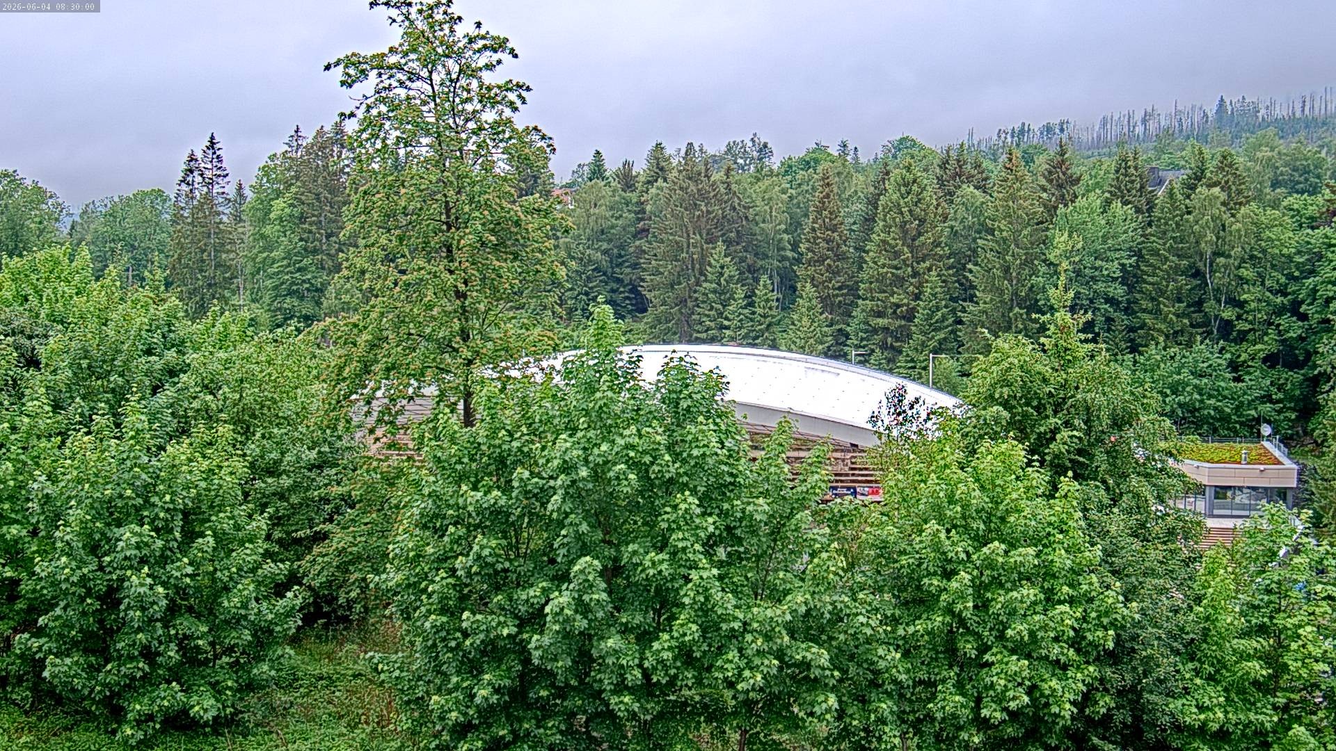 Archiv Foto Webcam Schierke: Blick zur Multifunktionsarena