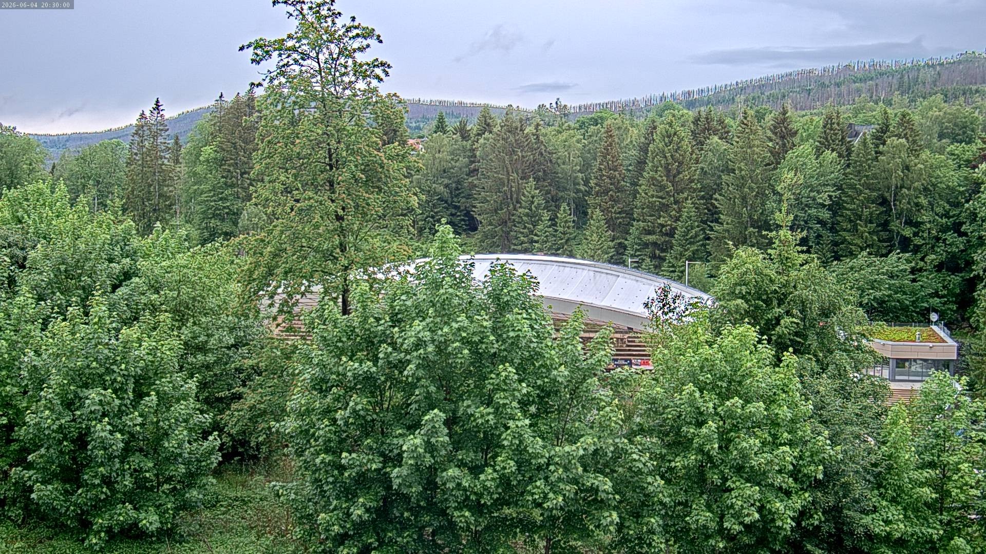 Archiv Foto Webcam Schierke: Blick zur Multifunktionsarena